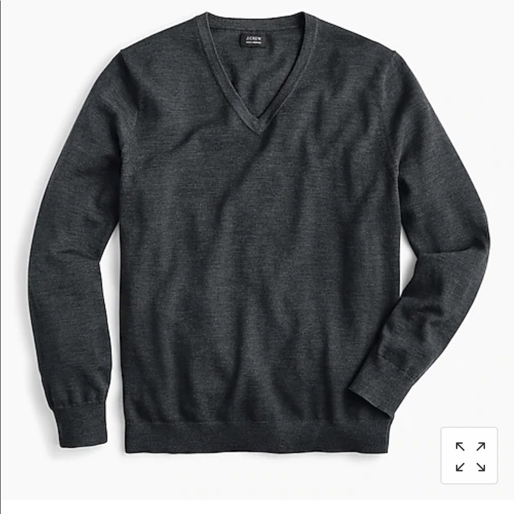 Men’s J. Crew Slim Merino Wool V Neck Sweater
